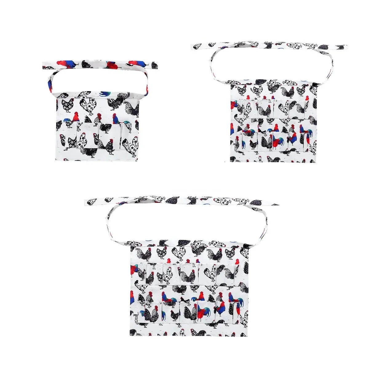 Chicken Egg Collecting Apron Farm Gathering Tool Pocket Storage Multiple Sizes AU - Large