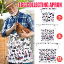 Chicken Egg Collecting Apron Farm Gathering Tool Pocket Storage Multiple Sizes AU - Small