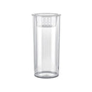Hydroponic Plant Vase Cylindrical Straight Design Fish Tank for Home Decor - 25cmx10cm