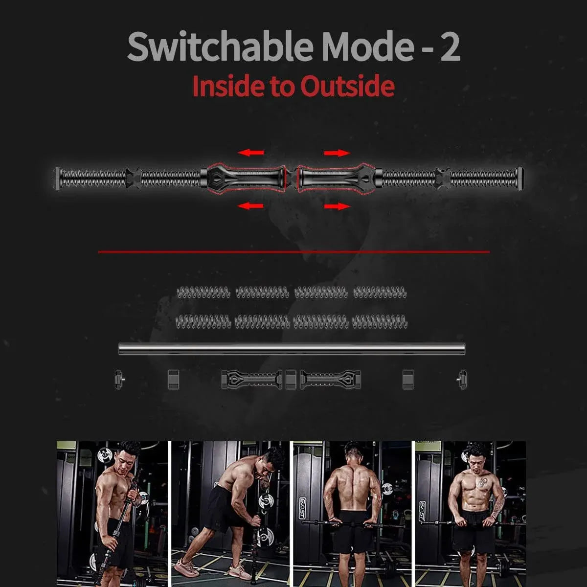 Adjustable Arm Trainer for Home Gym Training 30-80kg Resistance