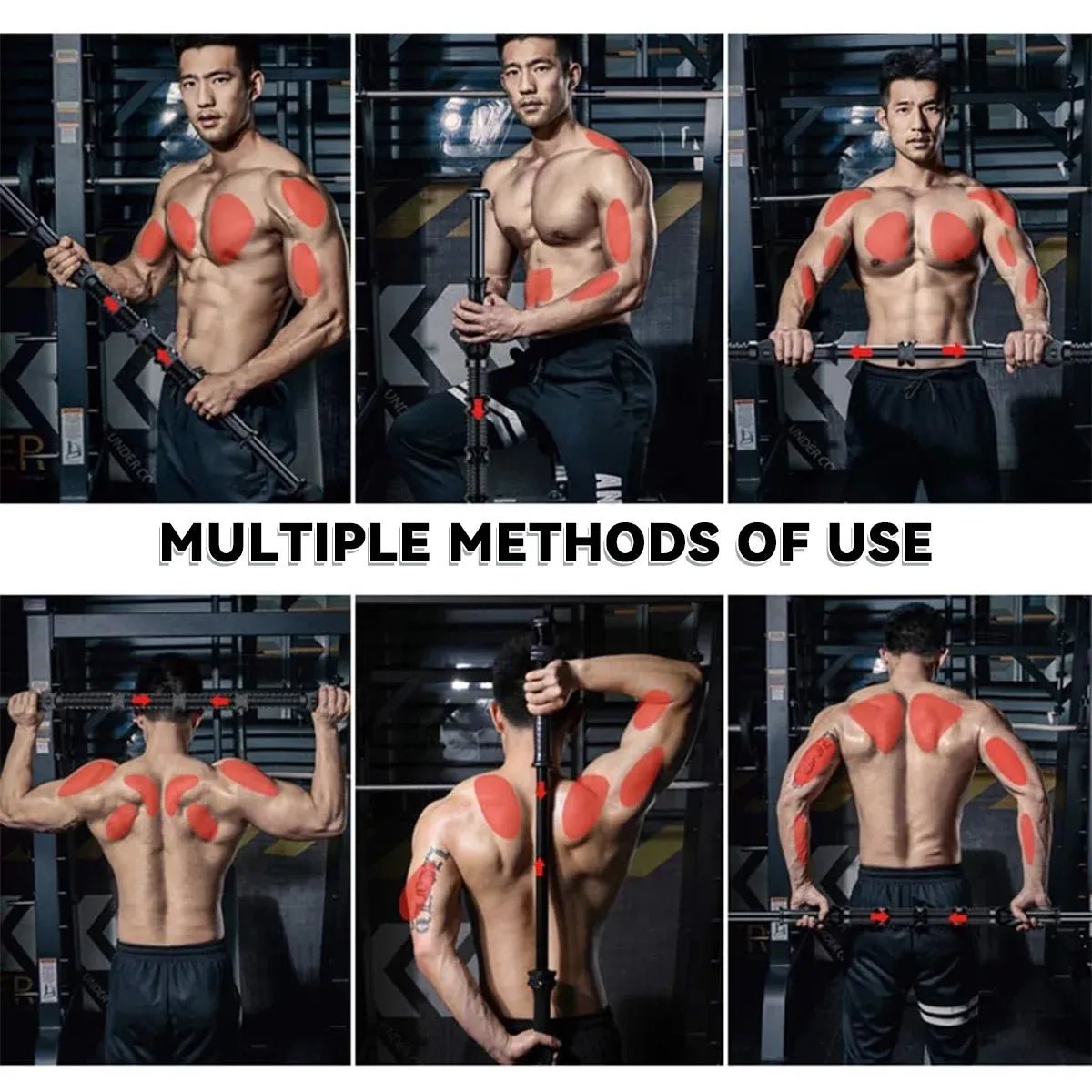 Adjustable Arm Trainer for Home Gym Training 30-80kg Resistance