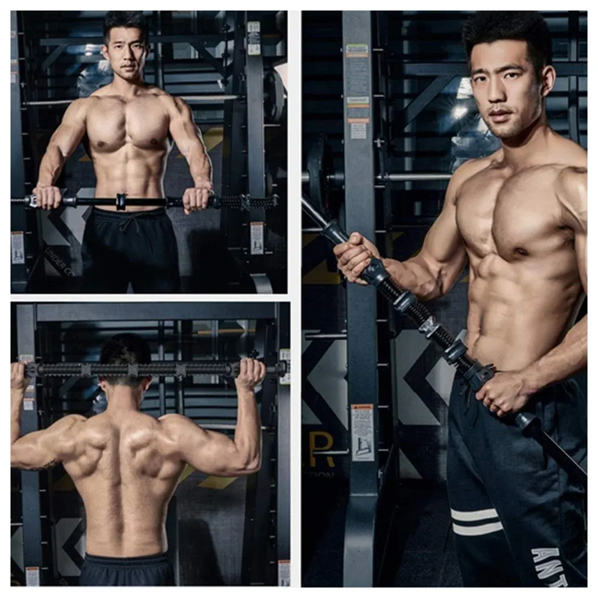 Adjustable Arm Trainer for Home Gym Training 30-80kg Resistance
