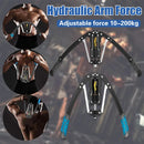 Hydraulic Arm Force Adjustable Resistance Durable for Forearm Workout - Blue