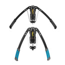 Hydraulic Arm Force Adjustable Resistance Durable for Forearm Workout - Blue