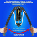 Hydraulic Arm Force Adjustable Resistance Durable for Forearm Workout - Black