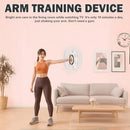 Hand Cranked Hula Hoop Fitness Equipment Arm Training Home Gym Anti Slip Durable