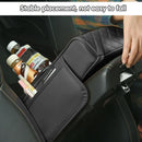 Car Armrest Pad Central Console Storage Box Lift Cushion Rest Support Organizer - Black Red