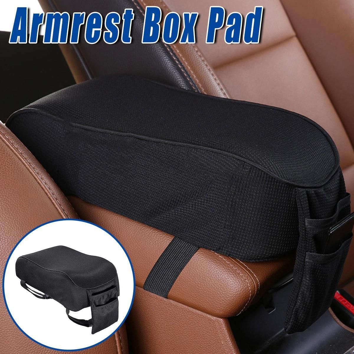Universal Memory Foam Car Armrest Cushion Cover Height Pad Central Control Cover
