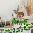 12 X 2M Artificial Ivy Vine Fake Foliage Flower Hanging Leaf Garland Plant Party - Sweet Potato Leaves