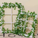 12 X 2M Artificial Ivy Vine Fake Foliage Flower Hanging Leaf Garland Plant Party - Grape Leaves
