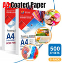 500Sheets A4 Laser Print Paper Premium High Quality For Clear Printing Use - 200GSM