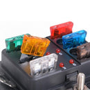 100PCS Standard Blade Auto Car Assorted Fuses Assortment Kits Sets 2A-35A With Box