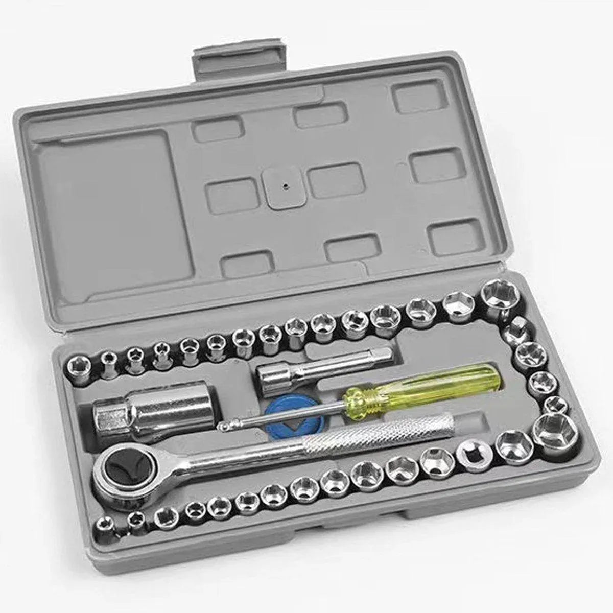 40pcs Auto Repair Tool Kit Set Car Maintenance Mechanics Garage Hand Tools