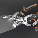 250mm Aviation Tin Snip Heavy Duty Metal Cutting Shears Industrial Scissors Tool - Straight scissors