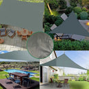 Waterproof Outdoor Shade Sail Garden Sun Canopy UV Protection Patio Awning Cloth - 3x5m Quadrilateral