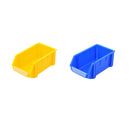 2PCS Thickened Slanted Plastic Storage Box for Screws Nuts Crafts Storage Use - Yellow