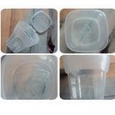 Baby Food Storage Cups with Lids and Tray, 70ml, Set of 8