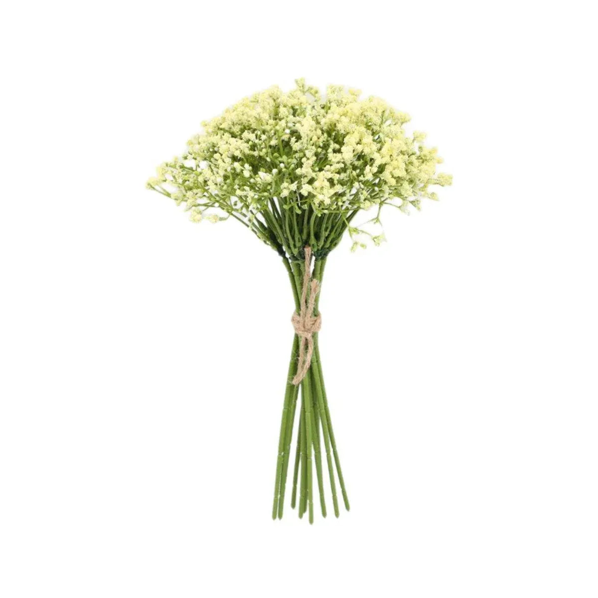 16pcs Artificial Foam Full Star Flowers Wedding Bouquet Home Decor Simulation - Yellow
