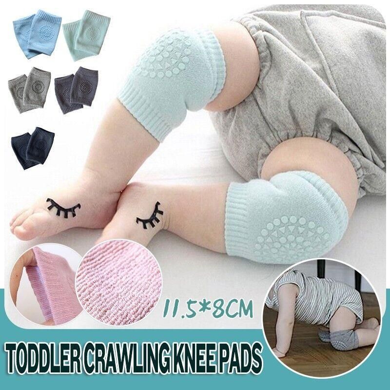 Crawling Knee Pads Protective Cushion Protector Legs Warmer - Dark Grey