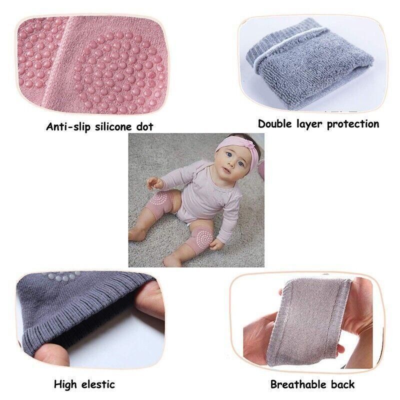 Crawling Knee Pads Protective Cushion Protector Legs Warmer - Green