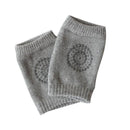 Crawling Knee Pads Protective Cushion Protector Legs Warmer - Light Grey