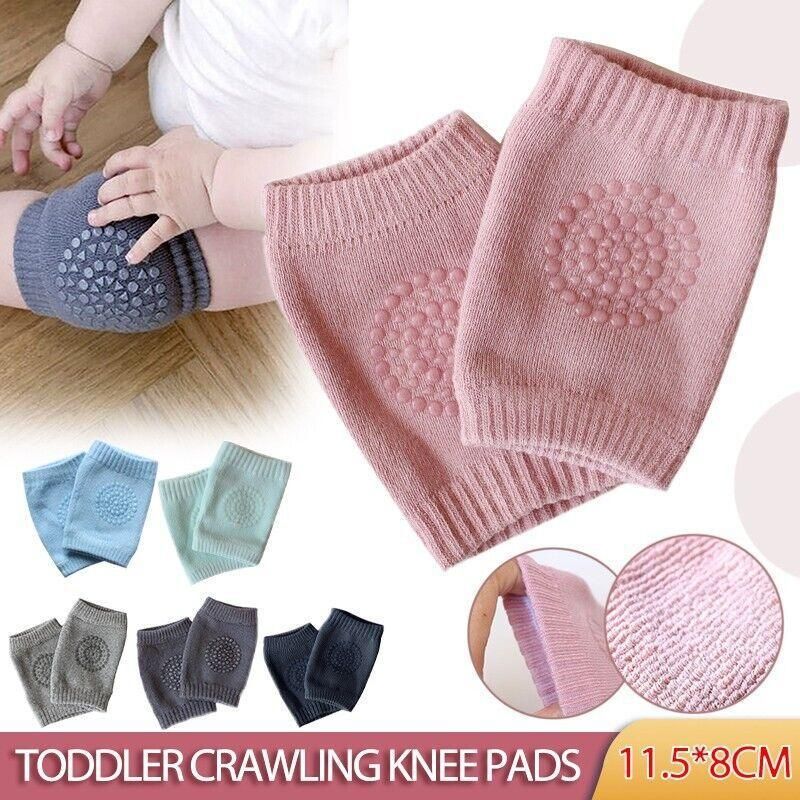 Crawling Knee Pads Protective Cushion Protector Legs Warmer - Navy