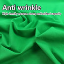 Professional Photography Background Cloth Wrinkle Resistant Durable Green/Black - Black