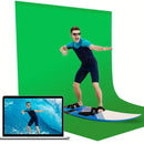 Professional Photography Background Cloth Wrinkle Resistant Durable Green/Black - Black