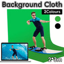 Professional Photography Background Cloth Wrinkle Resistant Durable Green/Black - Green