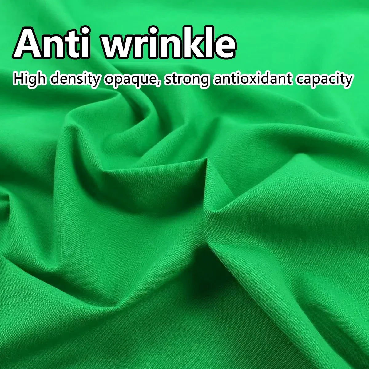Professional Photography Background Cloth Wrinkle Resistant Durable Green/Black - Green