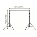 Live Streaming Photography Backdrop Frame Sturdy Durable for Video Shooting