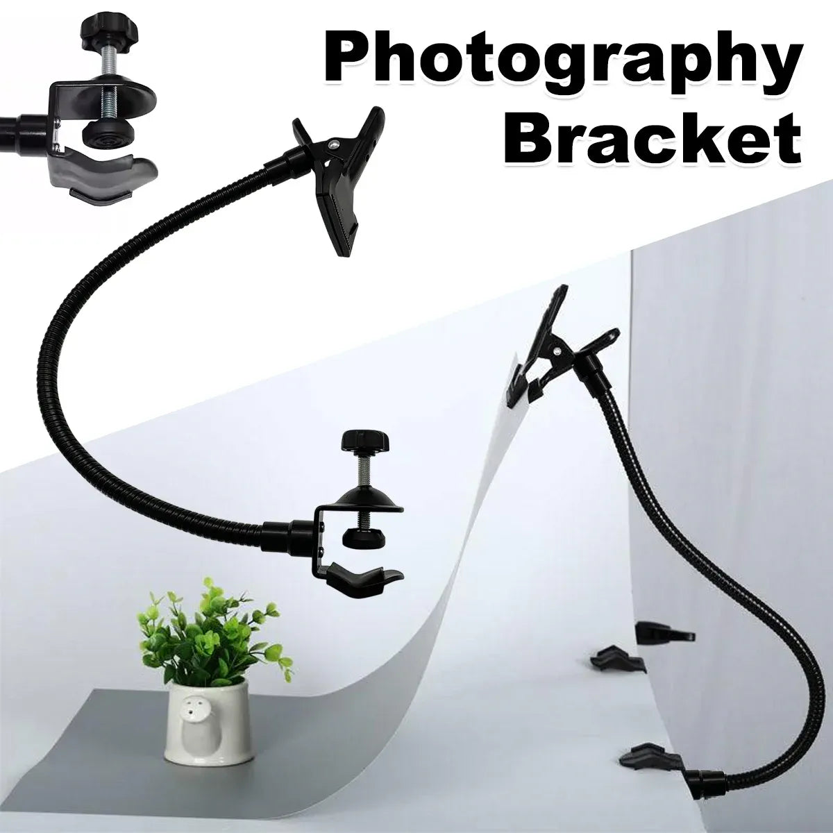 Photography Bracket Non Slip Portable Durable Lightweight for Photography Use
