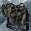 Fishing Tackle Backpack Storage Bag Shoulder Fishing Gear Bags Outdoor Backpack - Night Camouflage