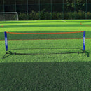 Portable Outdoor Badminton Net Set Easy Setup Adjustable Height Sports Equipment - 4.1M