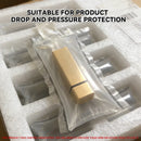 100PCS Lipstick Inflatable Bag Protective Packaging Clear Shockproof - 15x15cm