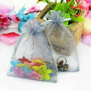 Organza Bag Sheer Bags Jewellery Wedding Candy Packaging Sheer Bags 13*18 cm - Gold