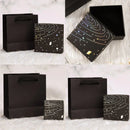20x Holographic Silver Foil Jewelry Box for Earrings Bracelets Rings Packing Box - 11*12*6cm（Bag）