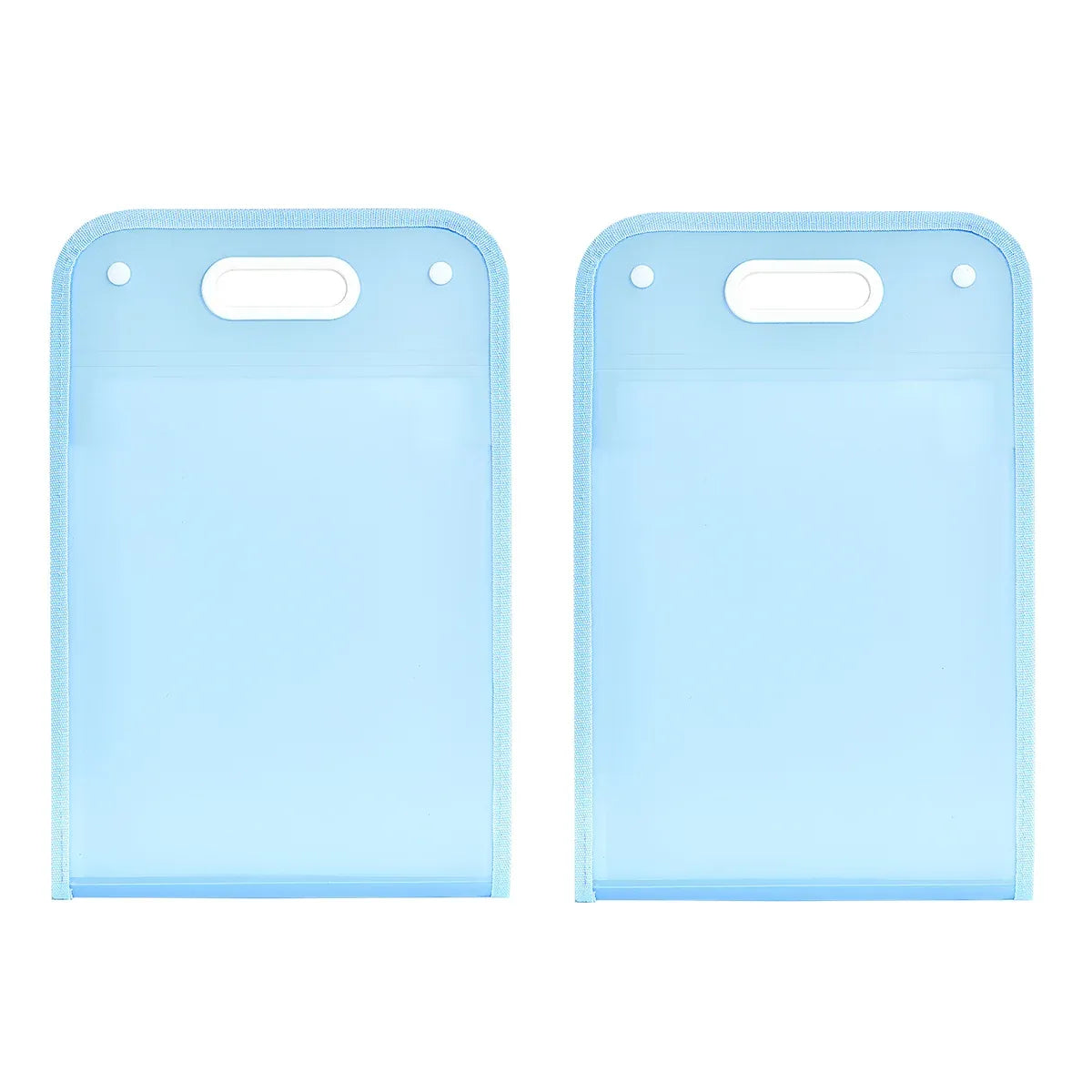 2pc 13-Pocket A4 File Storage Bag Large Capacity Document Organiser