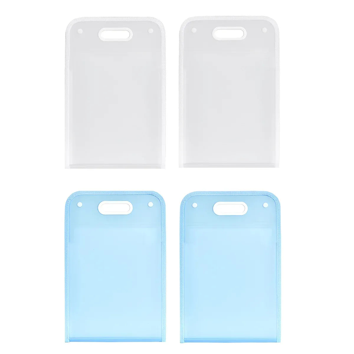 2pc 13-Pocket A4 File Storage Bag Large Capacity Document Organiser
