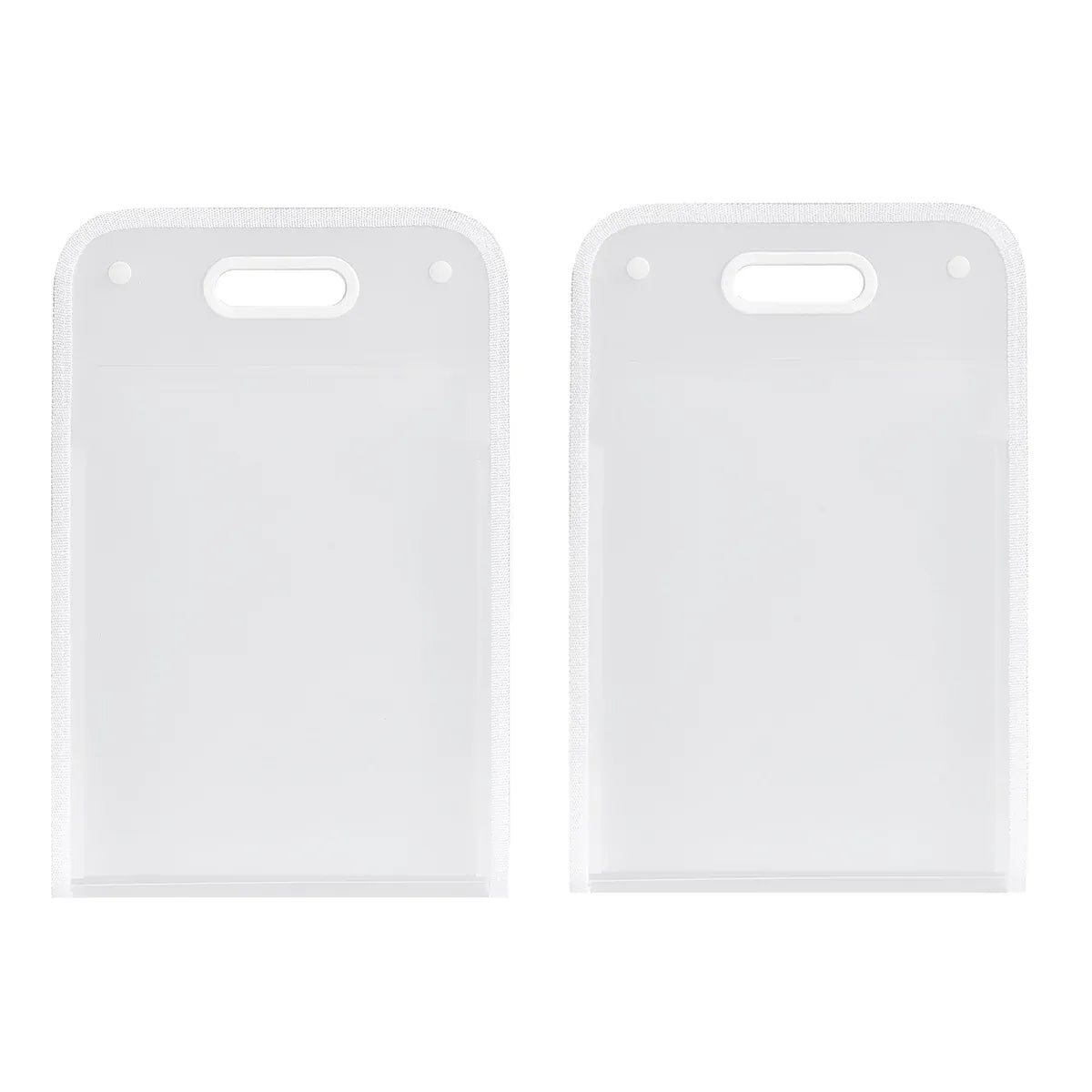 2pc 13-Pocket A4 File Storage Bag Large Capacity Document Organiser