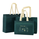 25PCS Fashionable Non-Woven Fabric Tote Eco Friendly Bag Reusable Shopping Bag - Smile 35*45*12cm