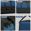 Heavy Duty Tool Bag 43x23x29cm Oxford Cloth Tool Storage Bag with Pockets