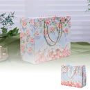 50PCS Cloud Mountain Petals Cream Wind Stereo Oil Painting Paper for Gift Wrapping - B