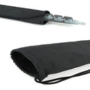 5pc Tripod Stand Drawstring Storage Bag Polyester Foldable Portable