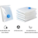 6PCS Vacuum Storage Bags Space Saving for Clothes Bedding Travel