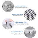 6PCS Compression Packing Cubes Expandable Luggage Storage Bag Travel Packing Bag - White