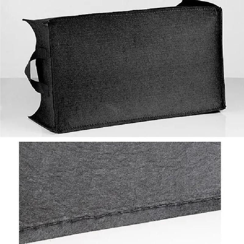 8pcs Felt Rectangular Planting Bags Vegetable Grow Bags Non-Woven Flower Pots - Blue 8pcs-60x30x20