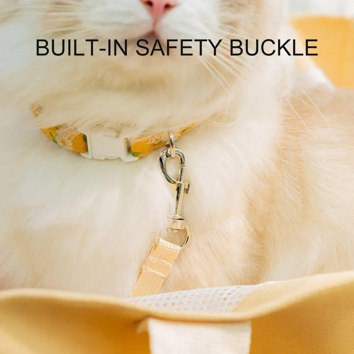 Portable Breathable Adjustable Crossbody Pet Carrier Bag Large Capacity for Pet - Beige