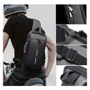 Multifunctional Combination Lock Chest Bag with USB Charging Port