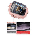 Unisex Waterproof Portable Travel Luggage Carry On Shoulder Hand Duffle Bag - Black